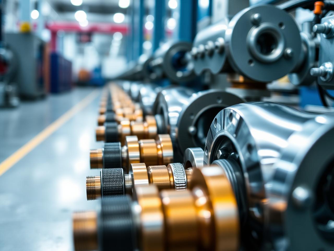 Precision machined steel components